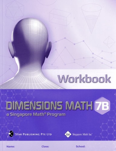 Dimensions Math 7B workbook
