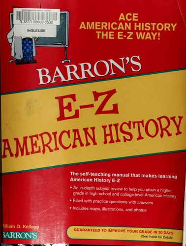 E-Z American History (Barron's E-Z Series)