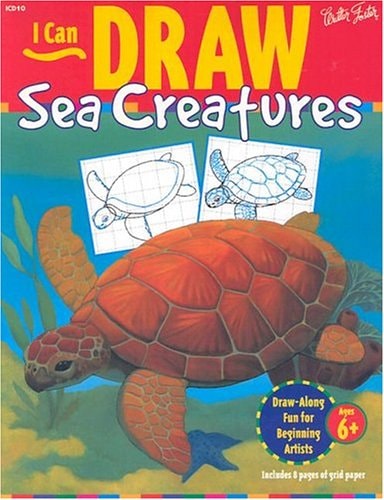 I Can Draw Sea Creatures (I Can Draw Series)