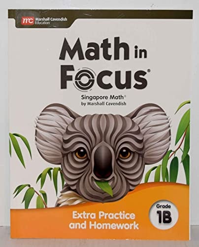 Math in Focus Extra Practice and Homework Volume B Grade 1