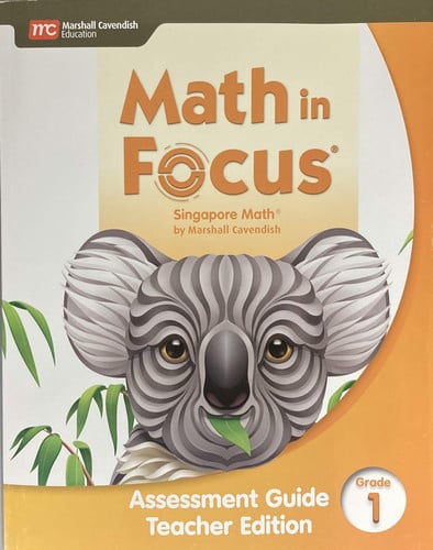 Math in Focus Assessment Guide Teacher Edition 1