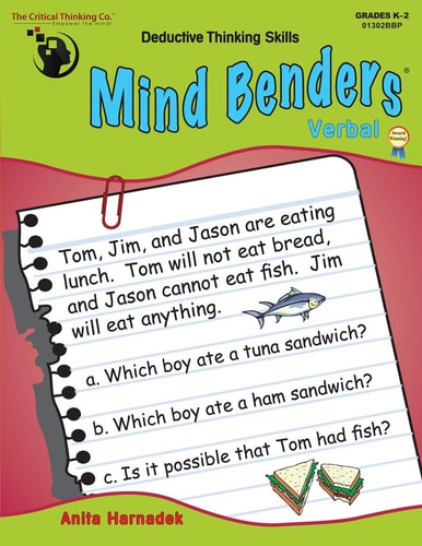 Mind Benders Deductive Thinking Skills