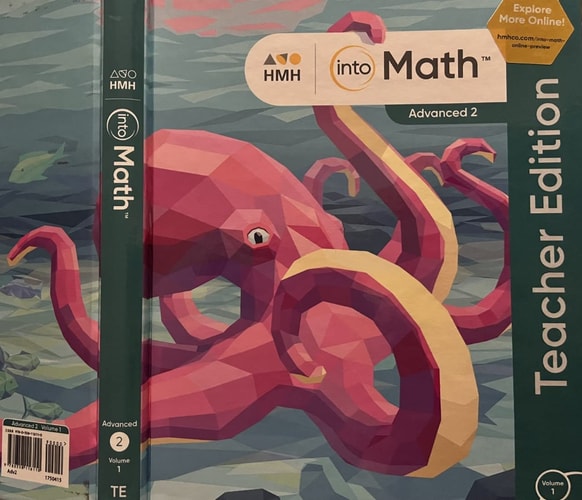HMH INTO MATH ADVANCED 2 VOLUME 1 & 2 TEACHER EDITION