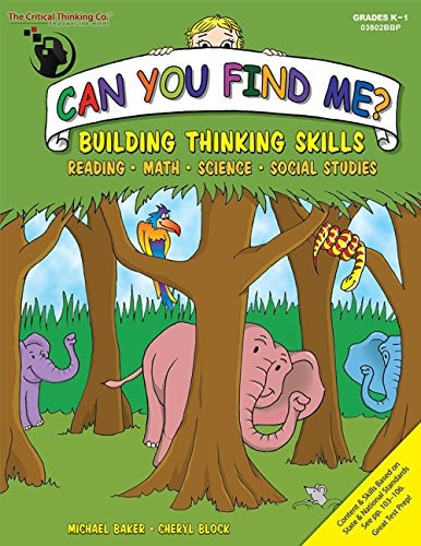 Can You Find Me, K-1 Workbook