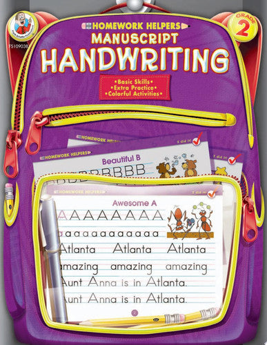Manuscript Handwriting, Grade 2