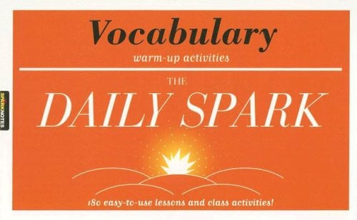 Vocabulary warm-up activities the Daily Spark