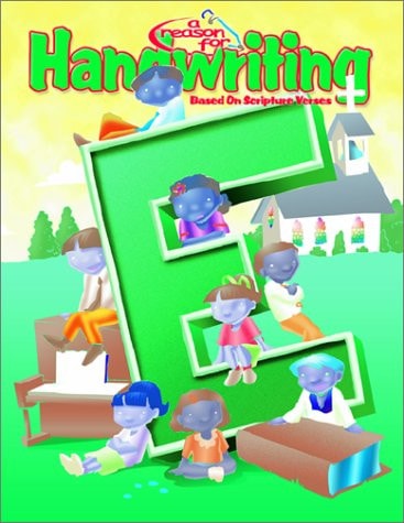 A Reason For Handwriting: Cursive E (Based on Scripture Verse)