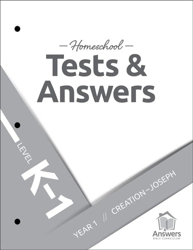 ABC Homeschool: K-1 Tests and Answers