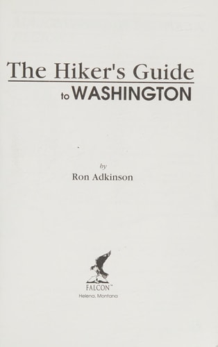 The Hiker's Guide to Washington