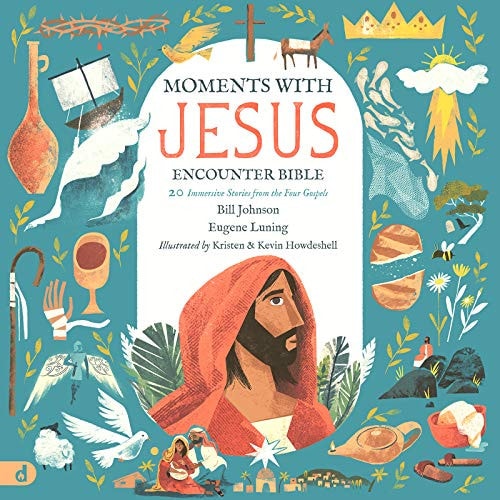 The Moments with Jesus Encounter Bible 20 Immersive Stories from the Four Gospels