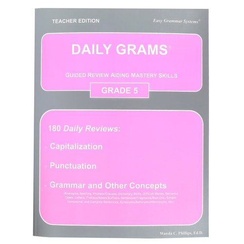 Daily Grams Guided Review Aiding Mastery Skills