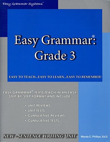 Easy Grammar Grade 3 Teacher Edition