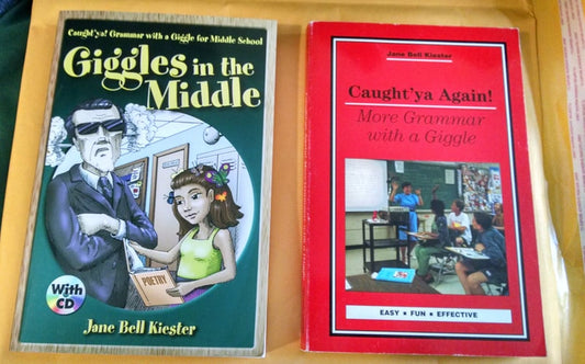 Caught'ya! Grammar with a Giggle for Middle School: Giggles in the Middle (Maupin House)