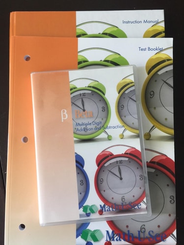 Math-U-See Beta Instruction Manual