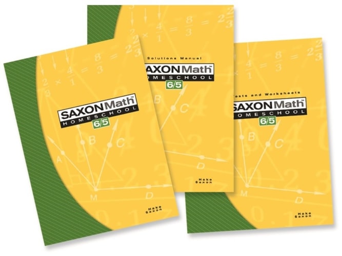 Math 6/5 Home School Kit