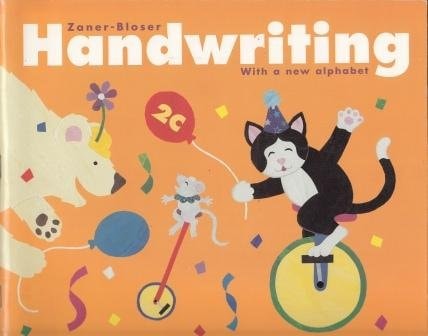 Zaner-Bloser Handwriting With a new alphabet