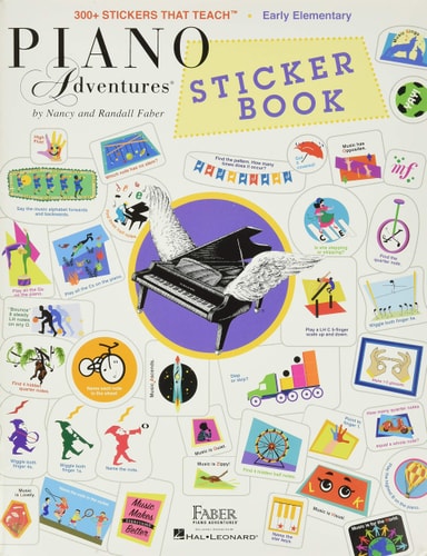 Piano Adventures Sticker Book