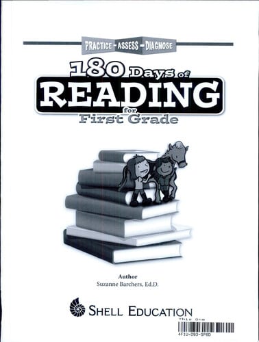 180 Days of Reading for First Grade Practice, Assess, Diagnose