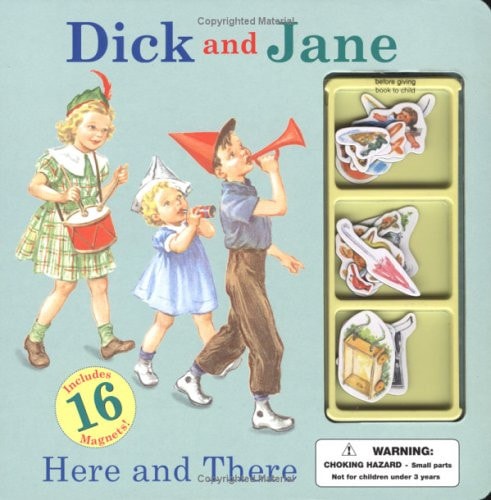 Here and There: A Magnet Play Book (Dick and Jane)