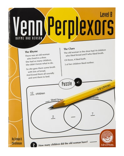 Venn Perplexors Level C/Grades 6-9 (MindWare's Best Logic Problems)