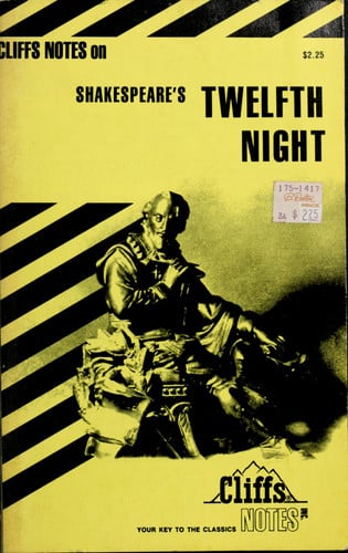 CliffsNotes on Shakeapeare's Twelfth Night