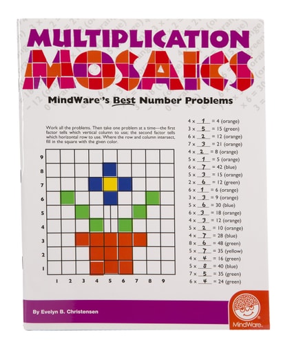 Multiplication Mosaics MindWare's Best Number Problems