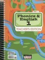 Phonics and English 1, Teacher's Edition (2 Parts)