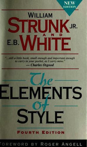 The Elements of Style The Original Edition