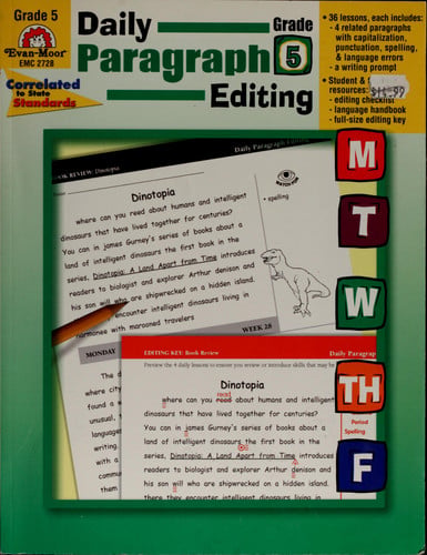 Daily Paragraph Editing, Grade 2 Teacher Edition
