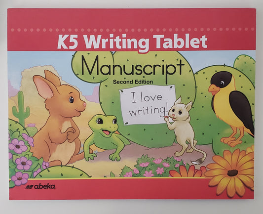 K5 Writing Tablet Manuscript