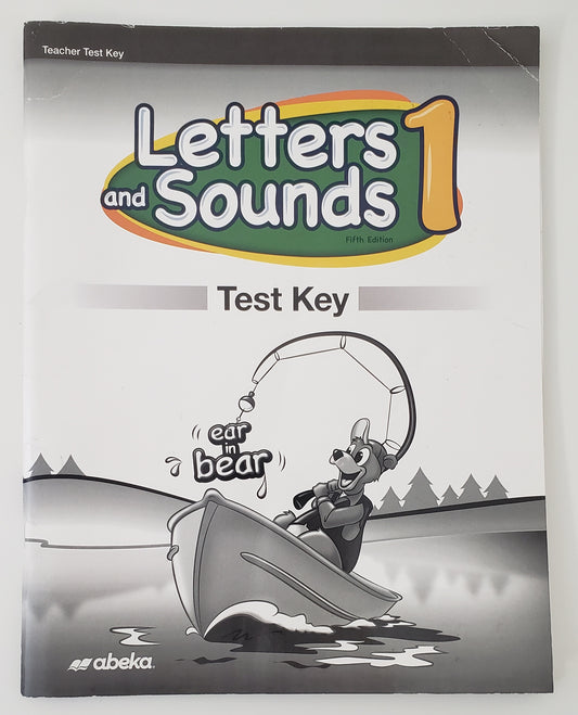 Letters & Sounds 1 Teacher Test Key