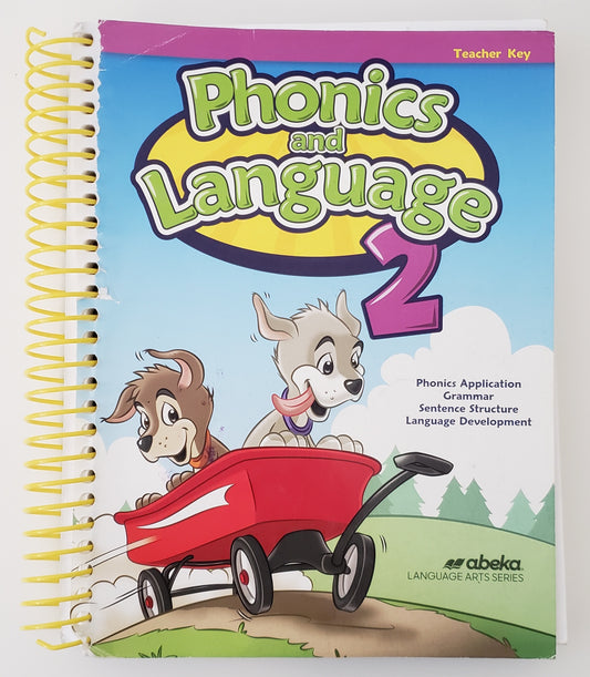 Phonics & Laguage 2 Teacher Key