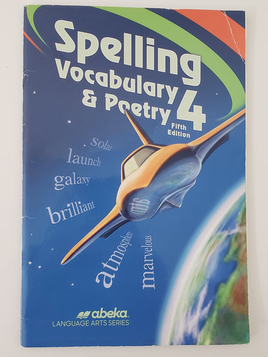Spelling Vocabulary Poetry 4