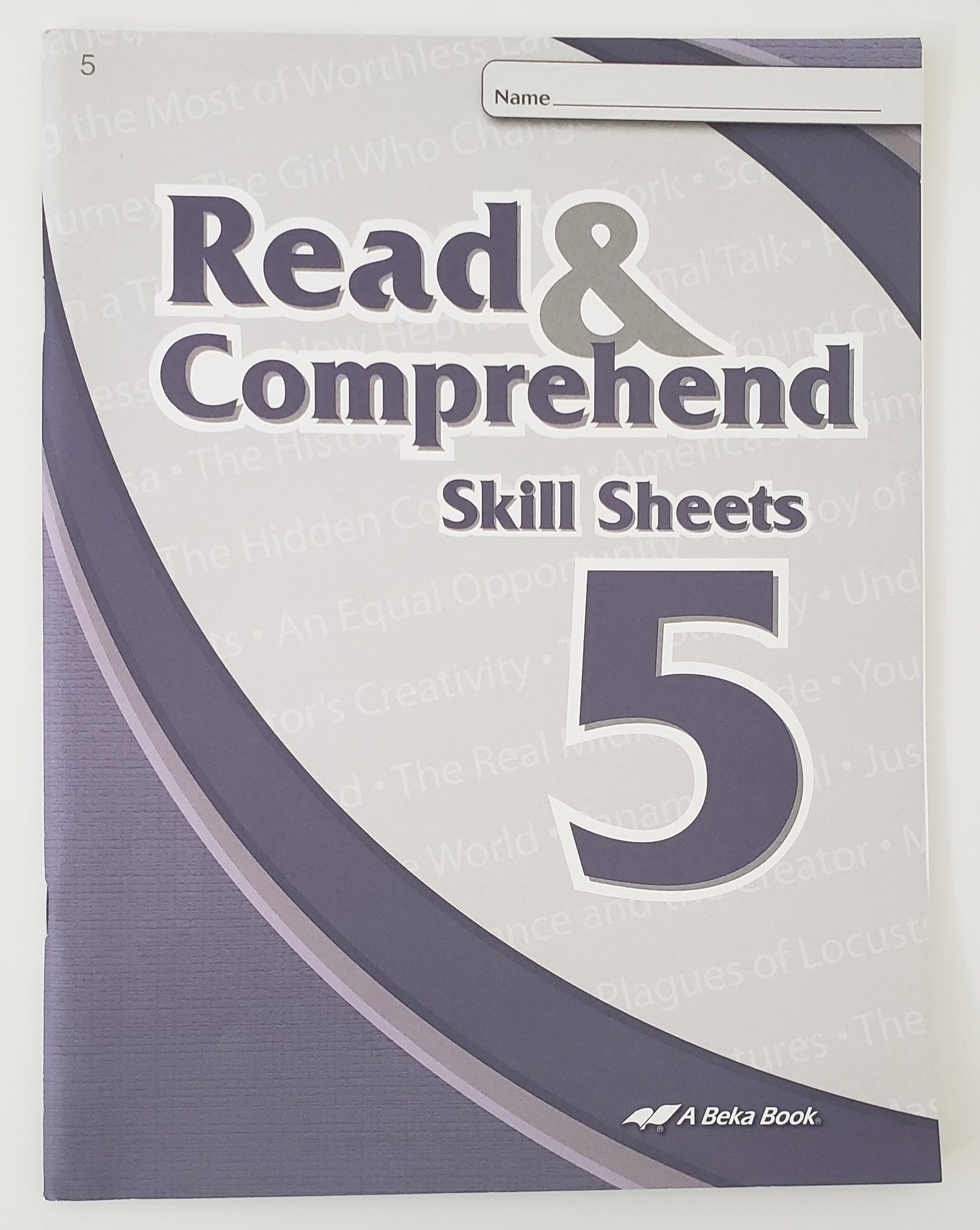 Read & Comprehend Skill Sheets 5