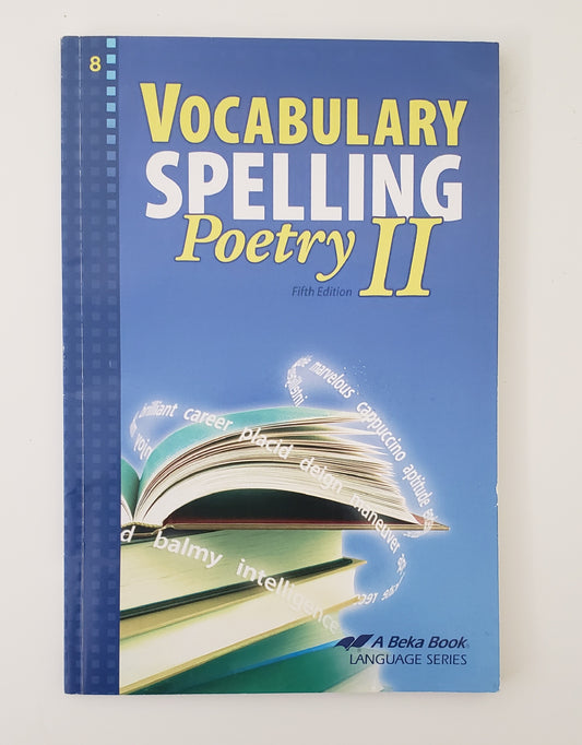 Vocabulary Spelling Poetry II
