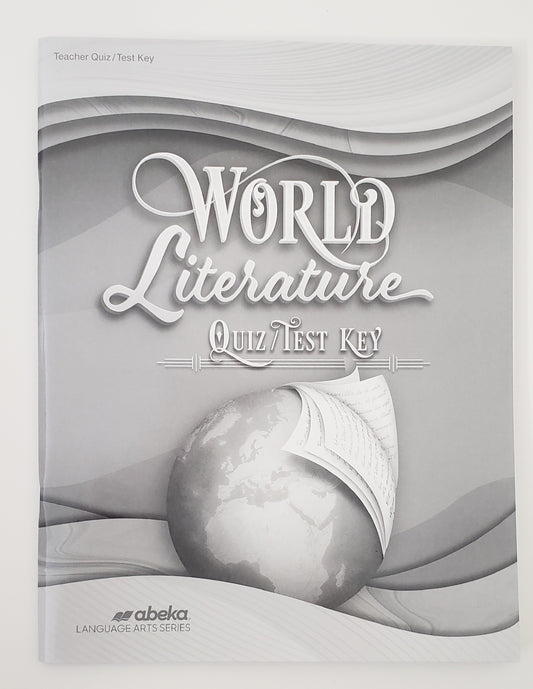World Literature Quiz & Test Key
