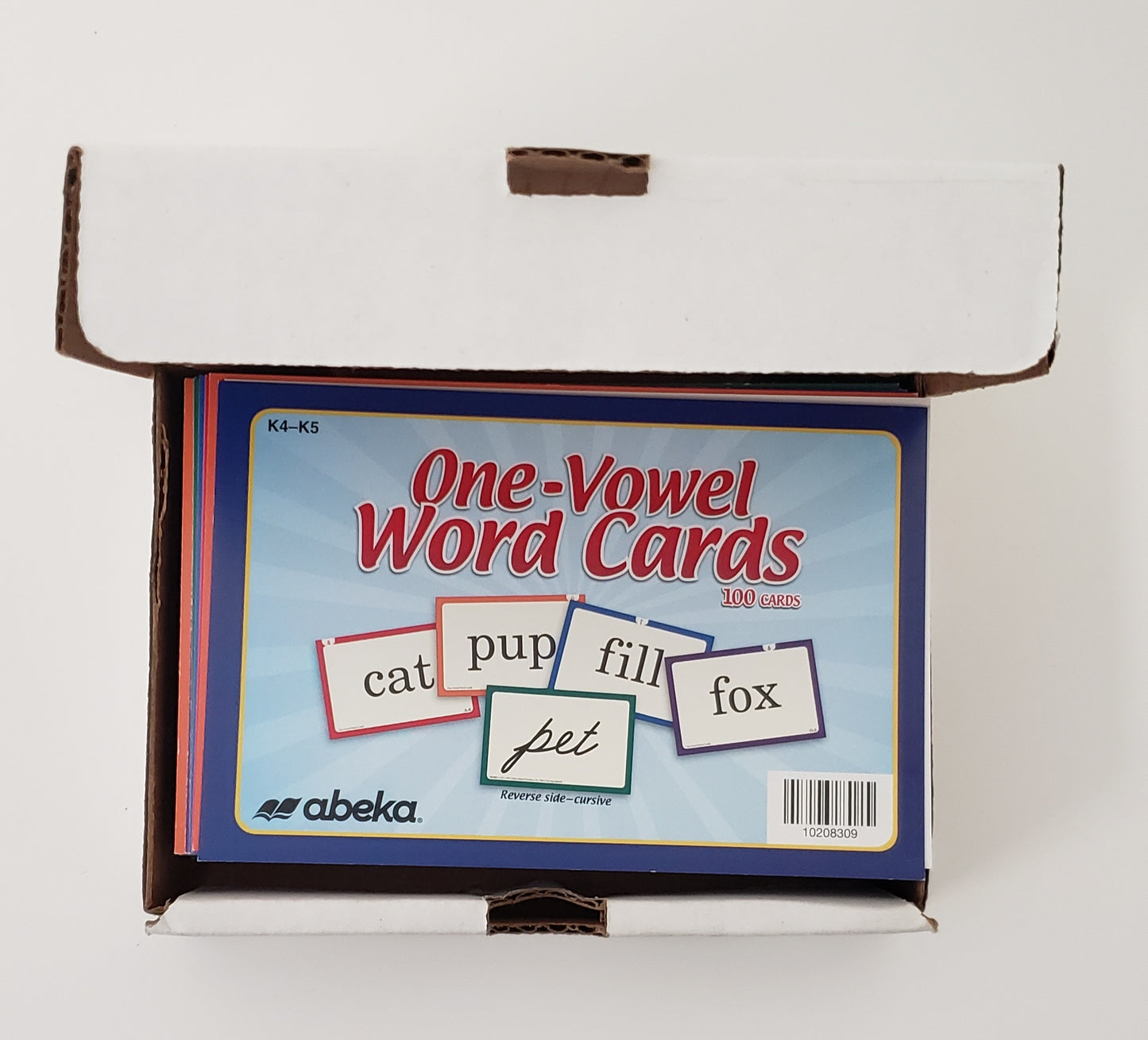 One-Vowel Word Cards