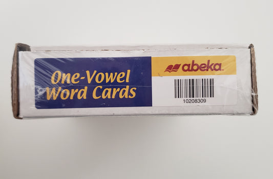 One-Vowel Word Cards