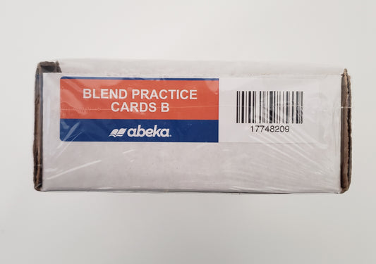 Blend Practice Cards B