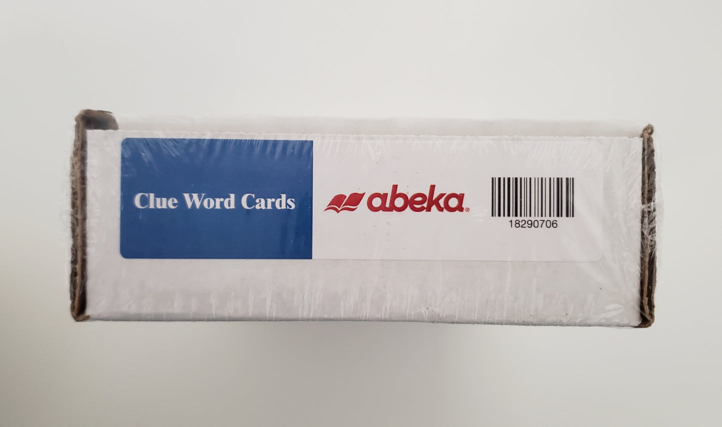 Clue Word Cards