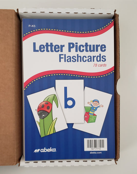 Letter Picture Flashcards