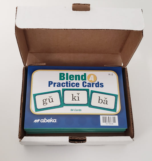 Blend Practice Cards A