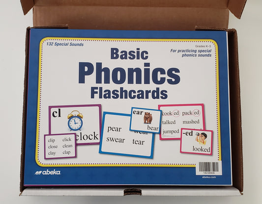 Basic Phonics Flashcards