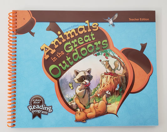 Animals in the Great Outdoors teacher edition