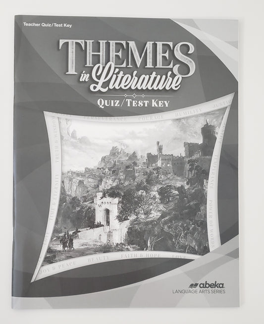 Themes in Literature Quiz & Test Key
