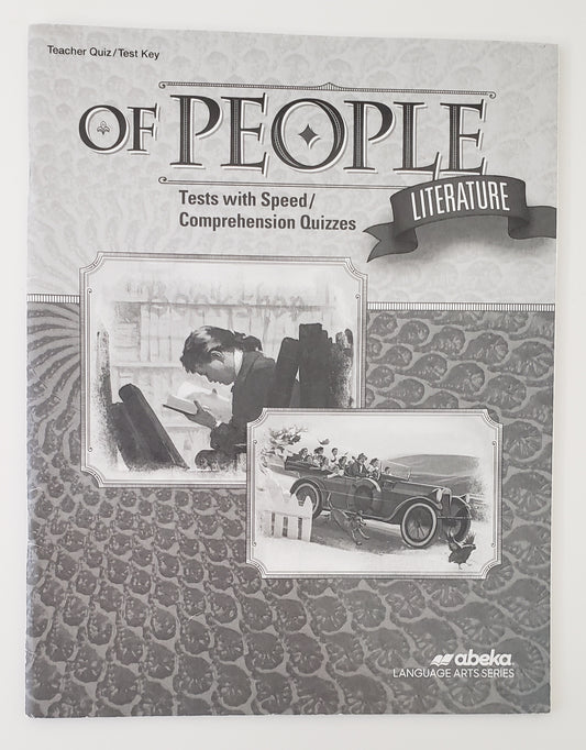 Of People Literature Teacher Quiz/Test Key