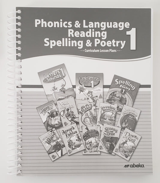 Phonics & Language Reading, Spelling, & Poetry Curriculum & Lesson Plans 1