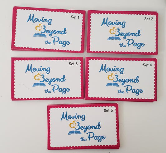 Moving Beyond the Page Making Sentences Cards