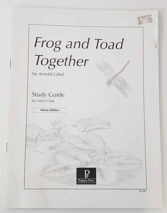 Frog & Toad Together Study Guide