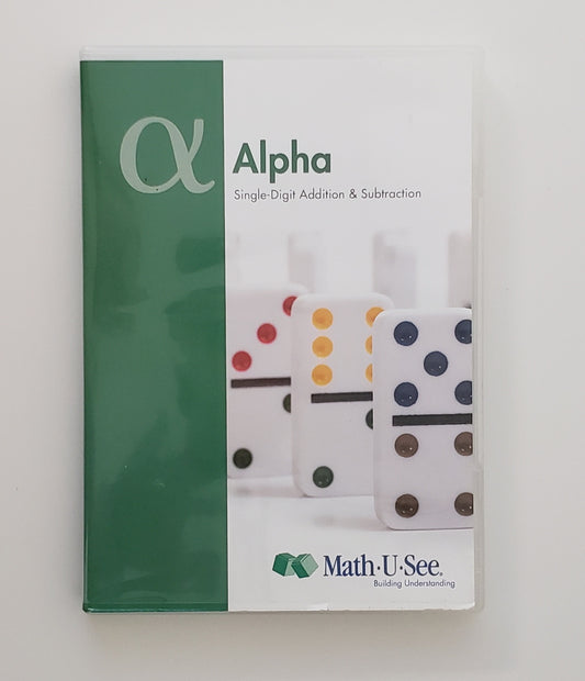 Alpha Focus : Single-digit Addition and Subtraction Instruction Manual